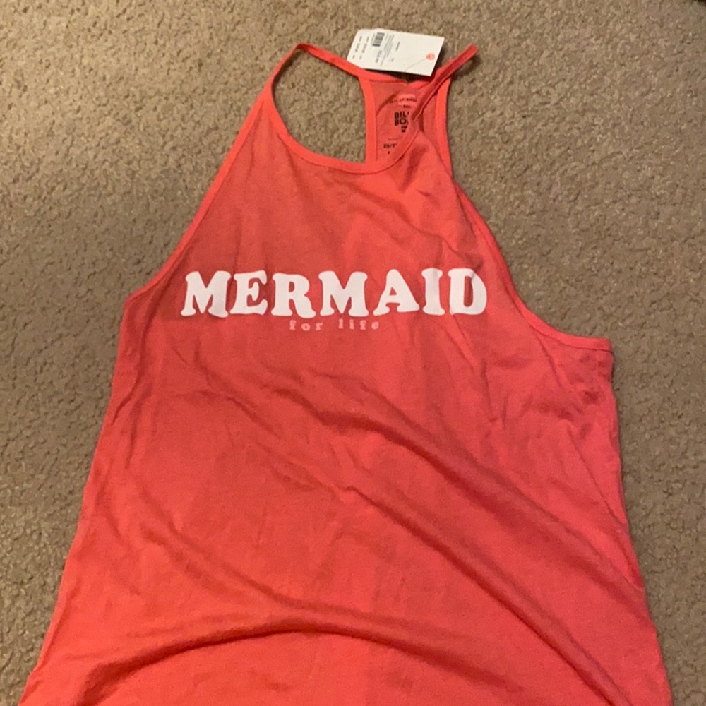 Mermaid for life tank top